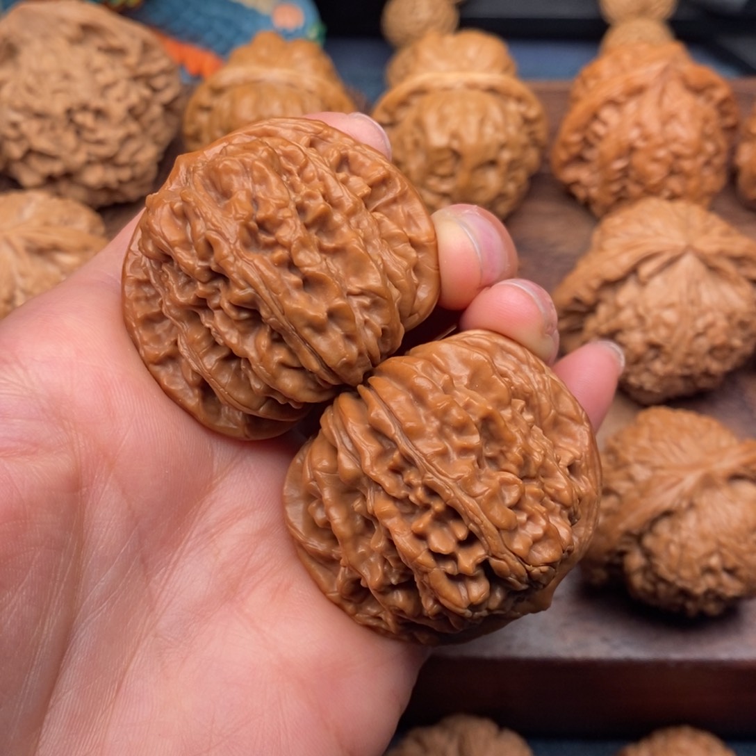 文玩核桃把件41平谷楼