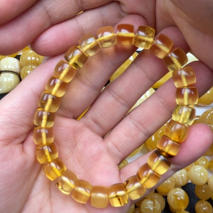 裸石蜜蜡未镶嵌蜜蜡手串重13.6