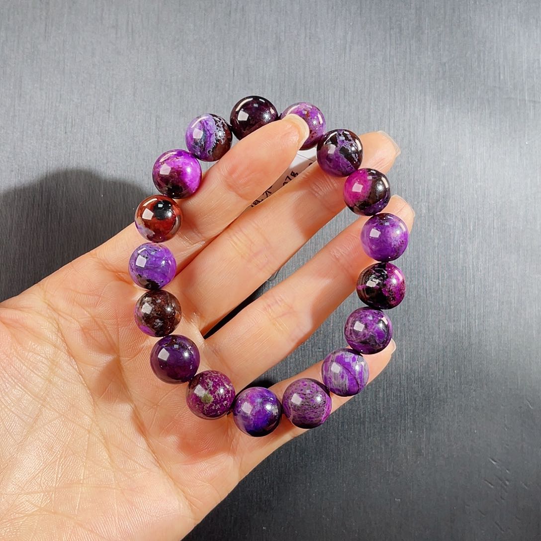 苏纪石（舒俱来）南非舒俱来老矿料手串未镶嵌