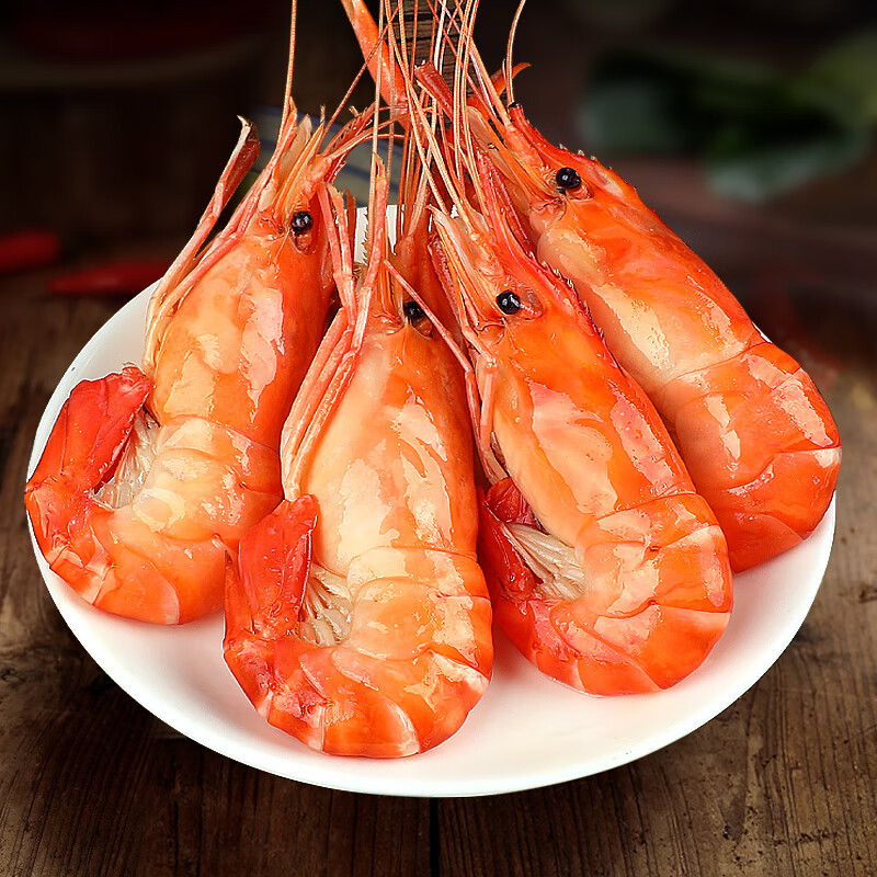 【只发新疆包邮】大号罗氏虾大虾沼虾新鲜熟冻毛重1公斤/盒