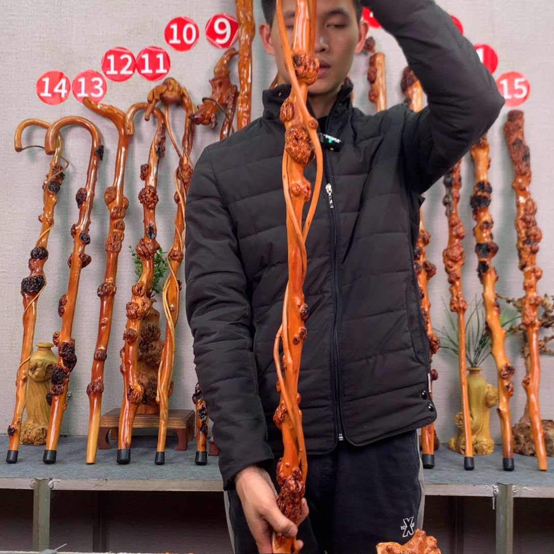 黑果木天然实木带自然纹裂介意勿拍