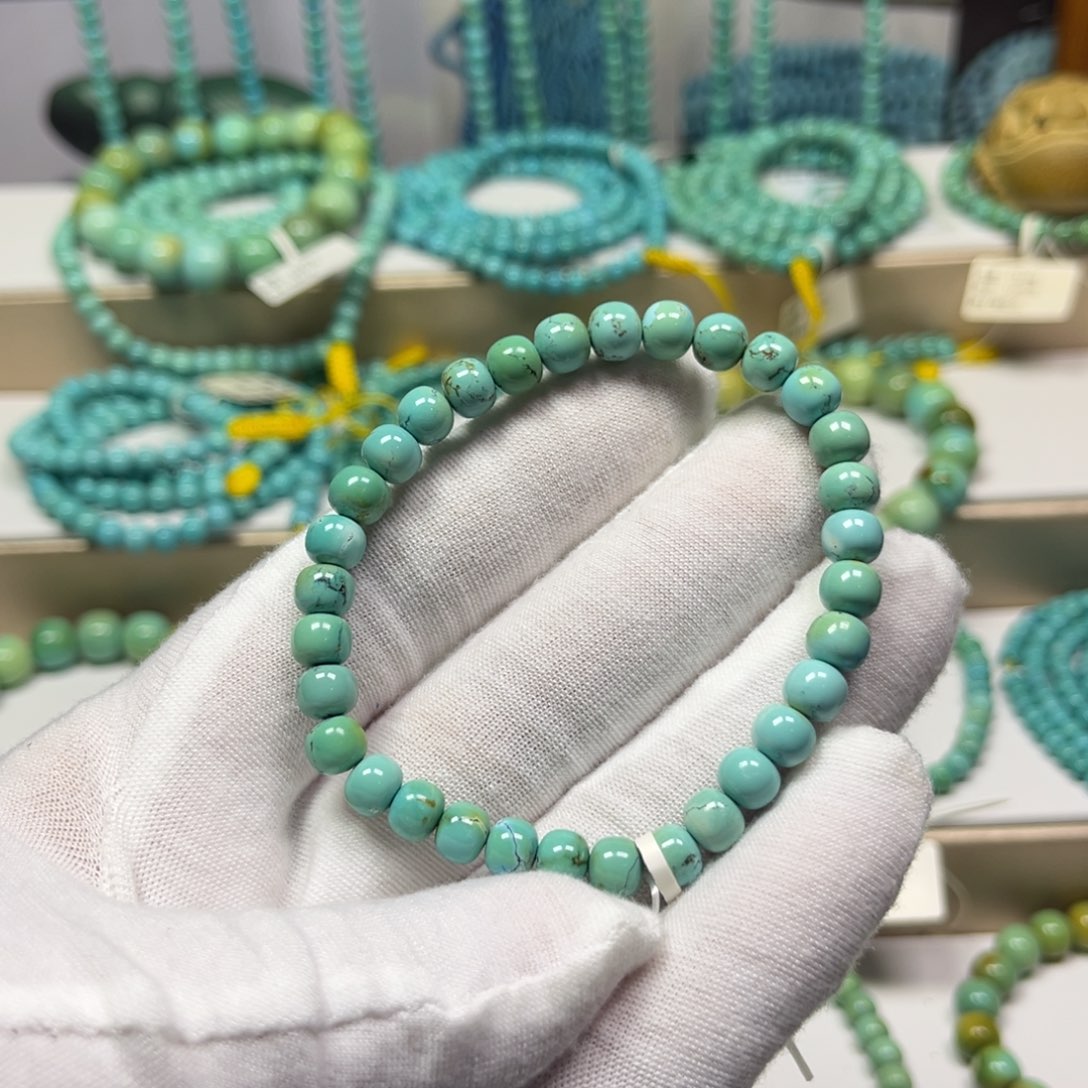 绿松石未镶嵌手链