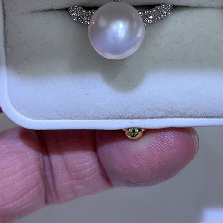 淡水珍珠颈饰银S925镶嵌