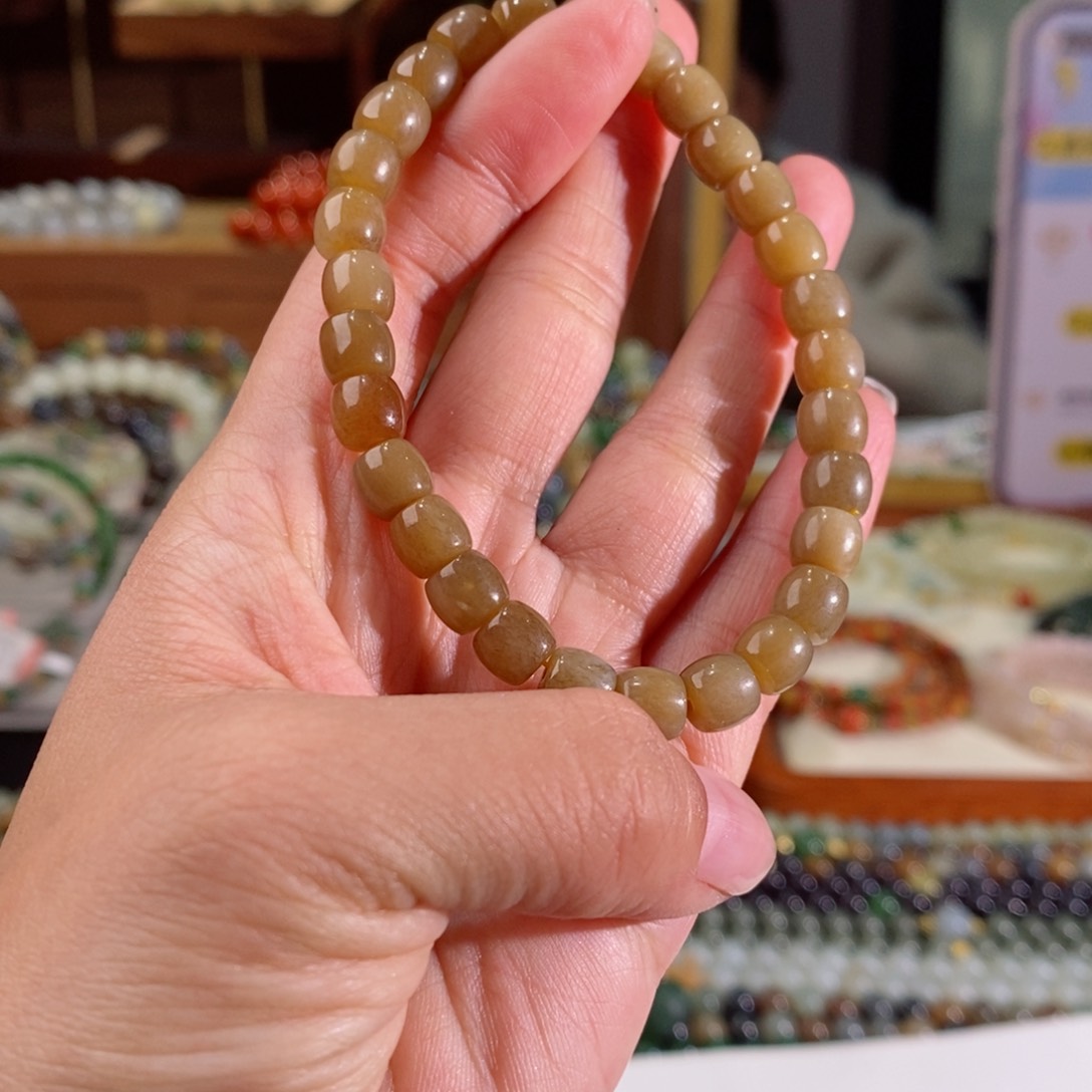 和田玉手串多样性拍一发一未镶嵌