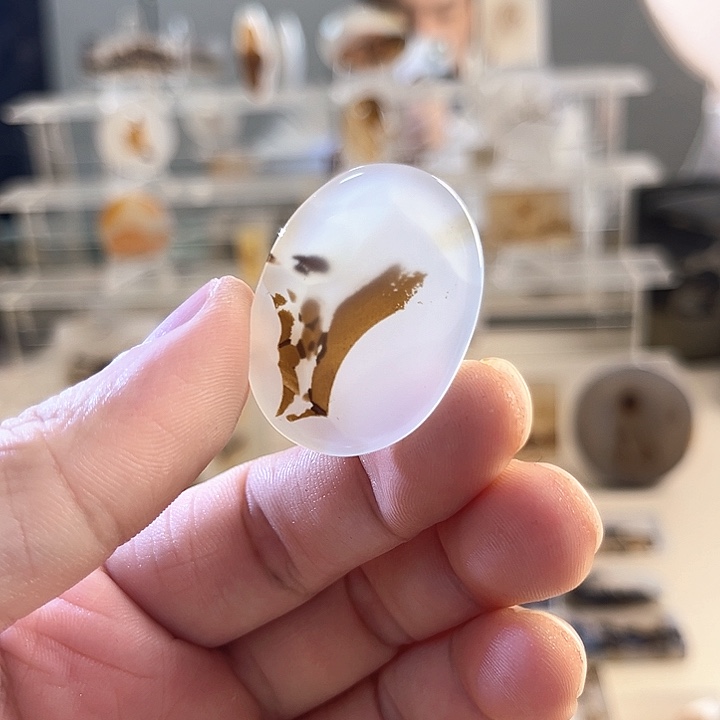 玛瑙/玉髓未镶嵌吊坠(不含链)