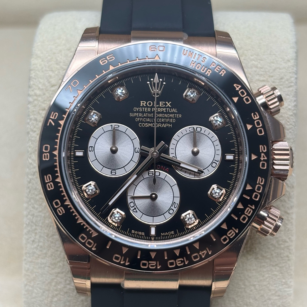 未使用 Rolex/劳力士 劳力士/126515玫瑰金眼睛迪通拿9月未使用
