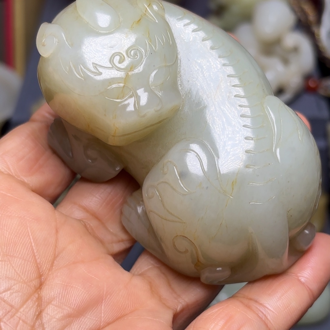和田玉（糖玉）挂件未镶嵌用****2