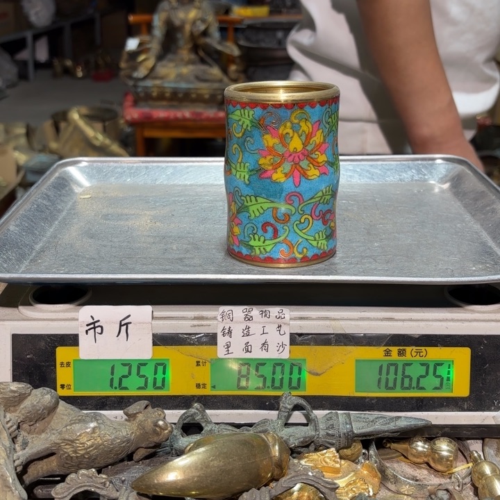 595 铜器物品理性消费