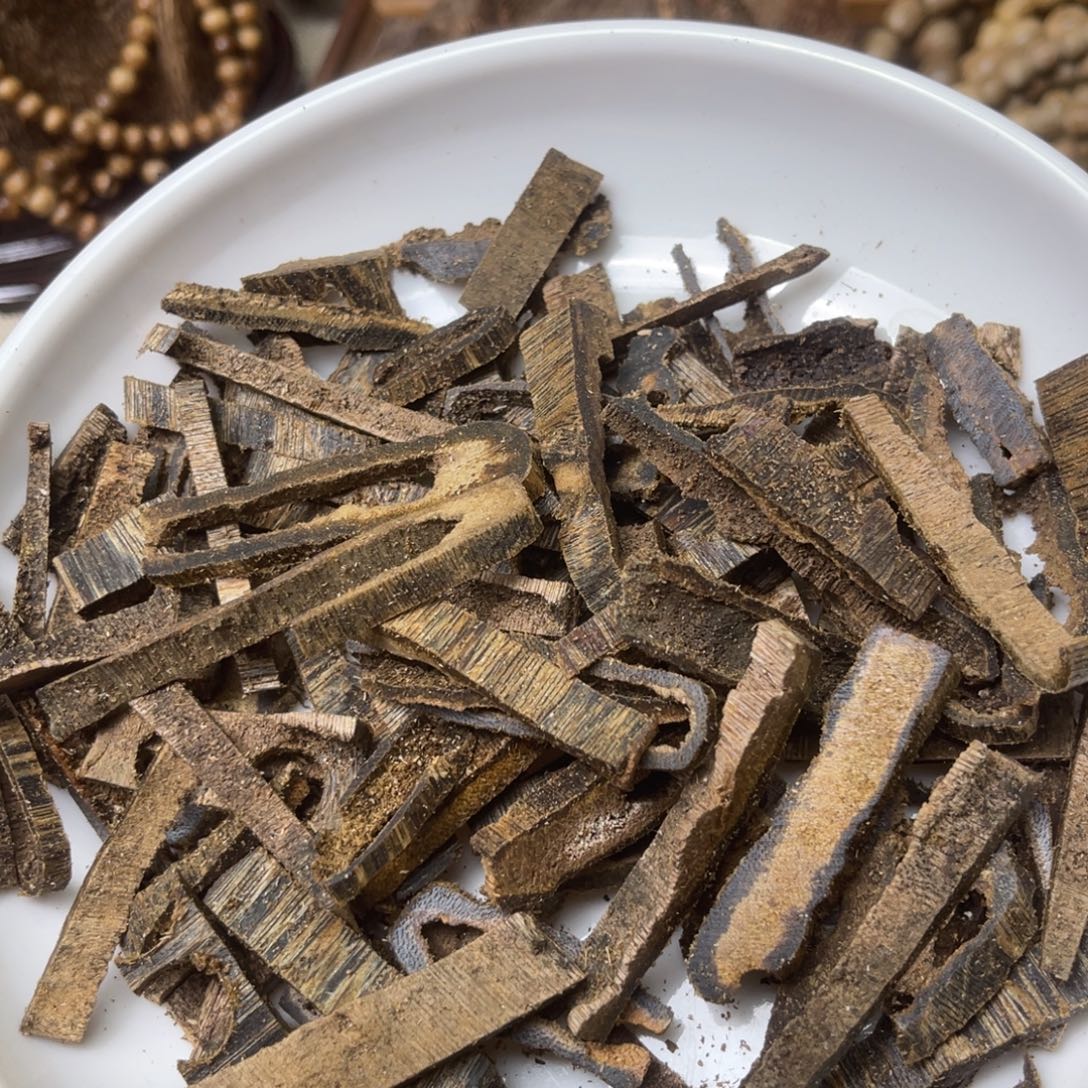 香料奇楠沉香车珠碎料100克