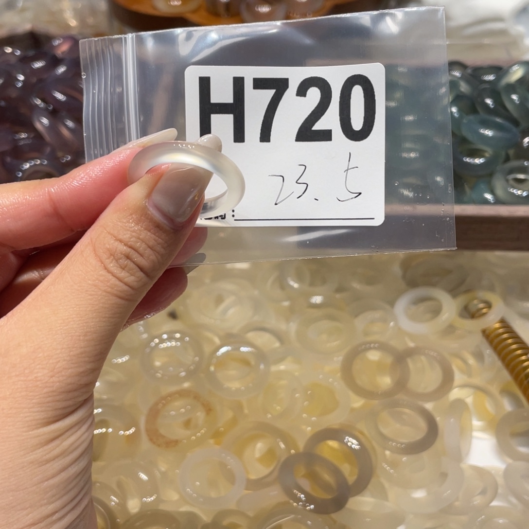 玛瑙/玉髓未镶嵌戒指720
