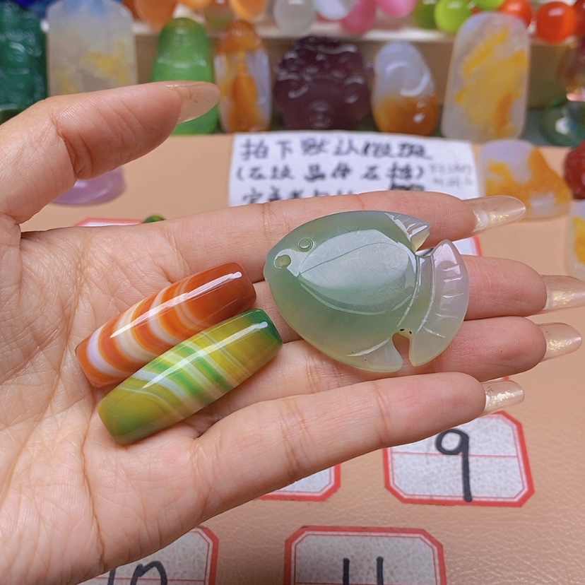 【闪购商品】玛瑙/玉髓颈饰未镶嵌七*