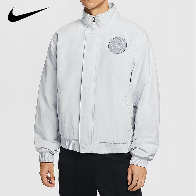 NIKE/耐克2025冬季男士百搭时尚运动休闲梭织网球服夹克
