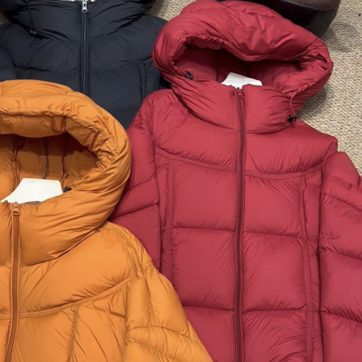 【小曦家】短款连帽轻便保暖白鸭绒