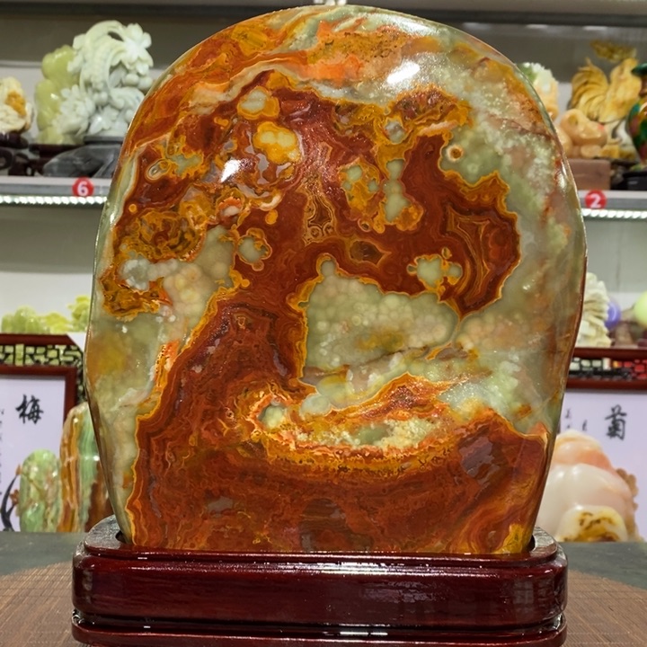 石材风*家居摆件 奇石摆件