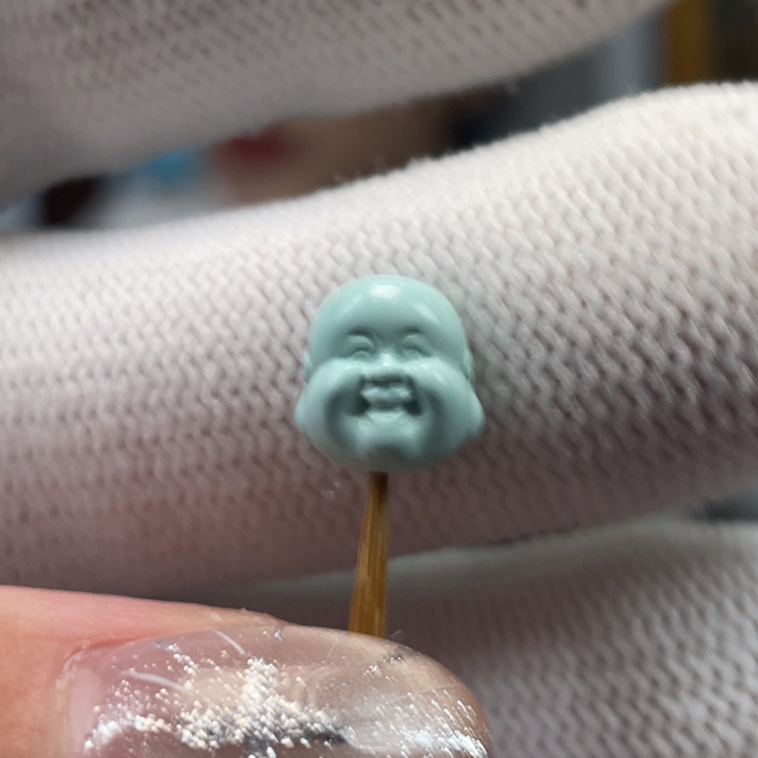 绿松石未镶嵌挂件