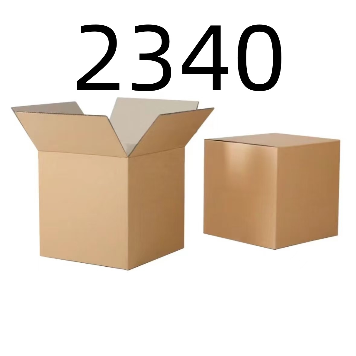 99新  【按照主播讲解下单】2340 编号纸箱 3C数码家用百货桌面摆件