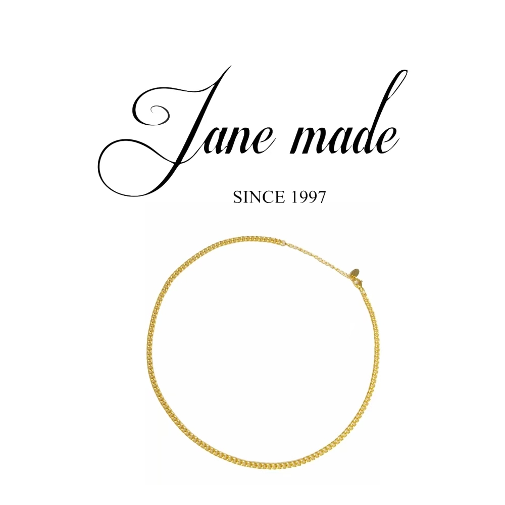 合金项链 Jane made设计素链轻奢简约气质时尚预