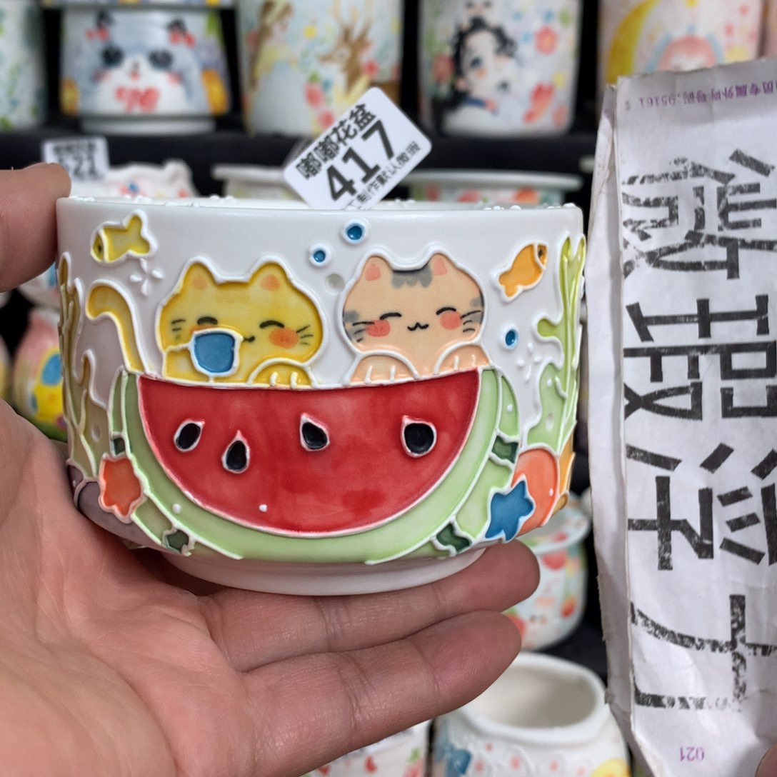紫砂花盆417嘟嘟嘟嘟