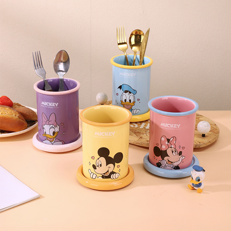 【旭业老张】迪士尼正版顺兴系列陶瓷筷子筒-礼盒装