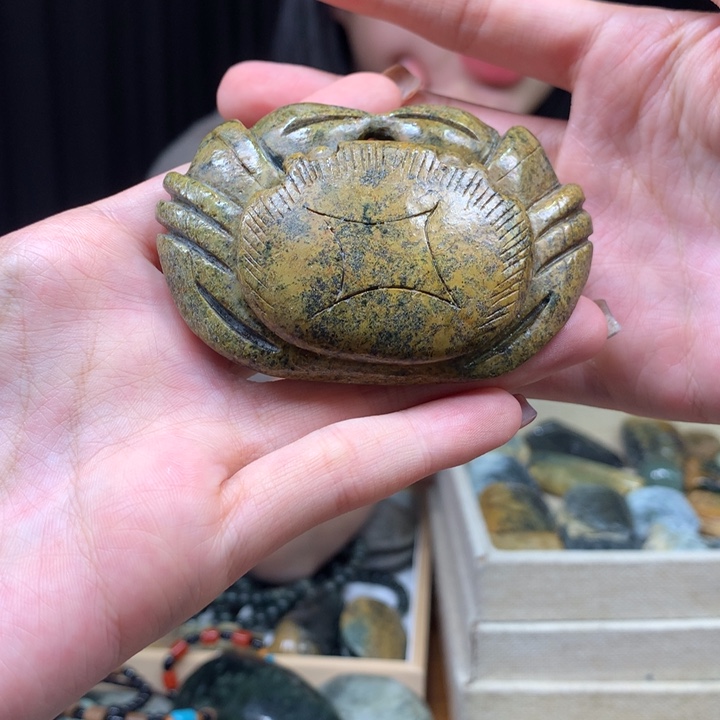 岫岩河磨玉（透闪石质玉）颈饰未镶嵌