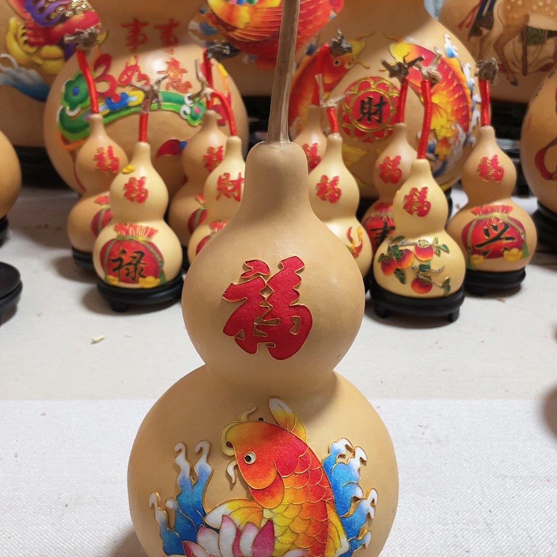 无***晓木葫芦福禄连年有余