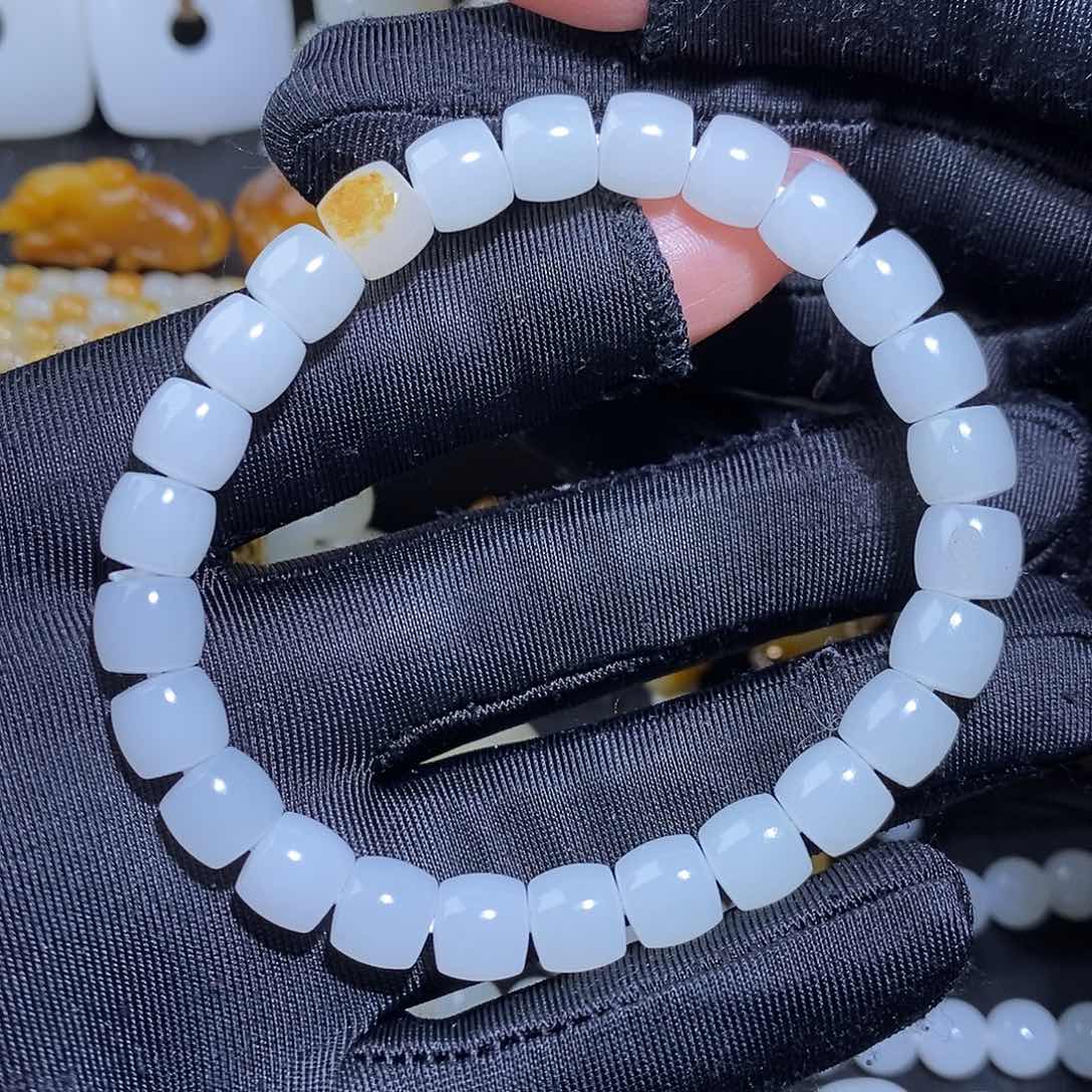 和田玉套链未镶嵌