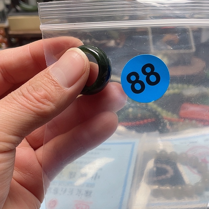 和田玉戒指未镶嵌用****4