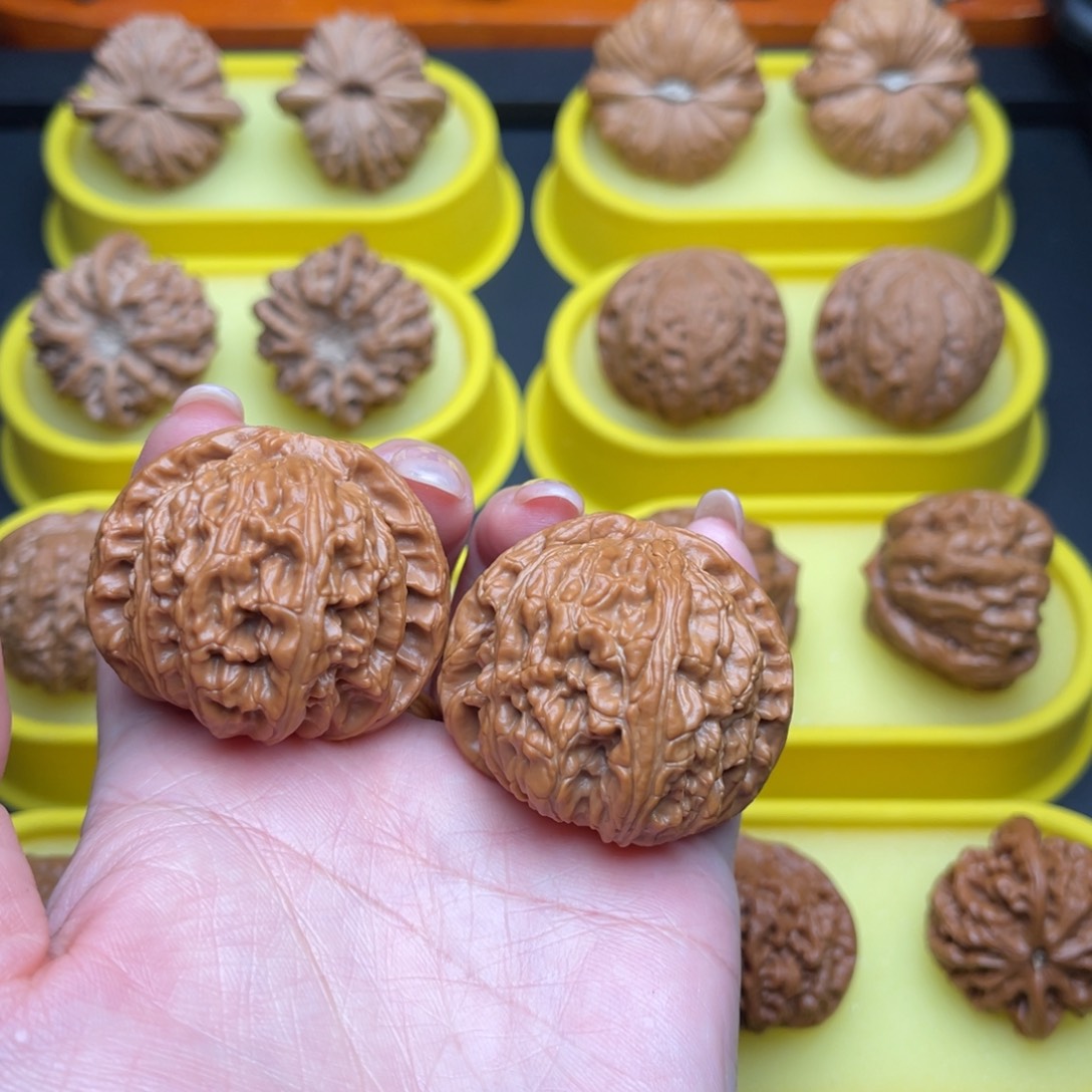 把件文玩核桃43白狮子