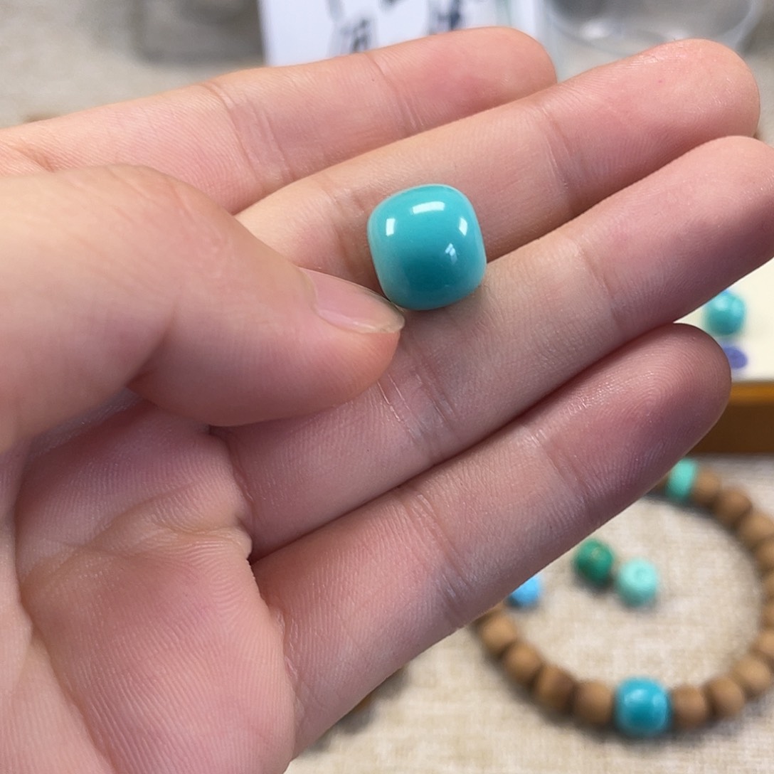 原生态湖北松配饰，直径12