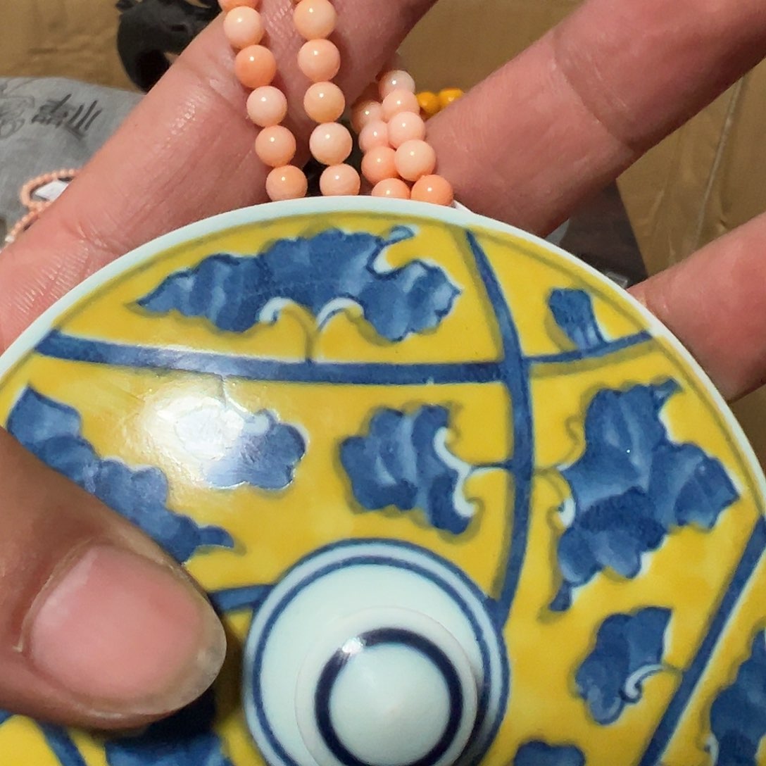 碟柒*金瓷器木器工艺摆件
