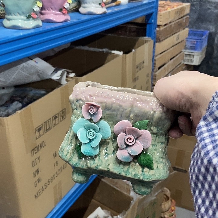 花盆单场满9.9发货13×12变形