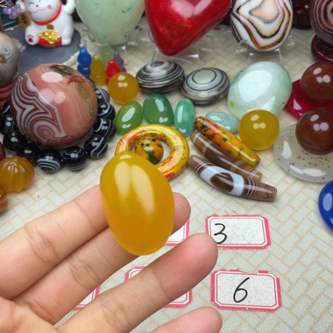 瀚***爷玛瑙/玉髓合金颈饰