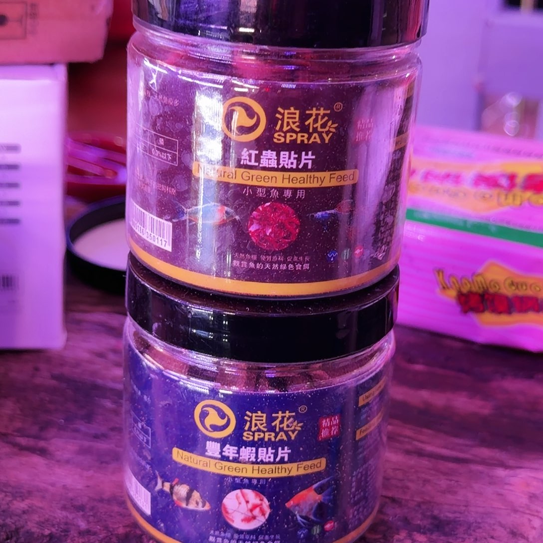 孔雀鱼贴片饲料2罐