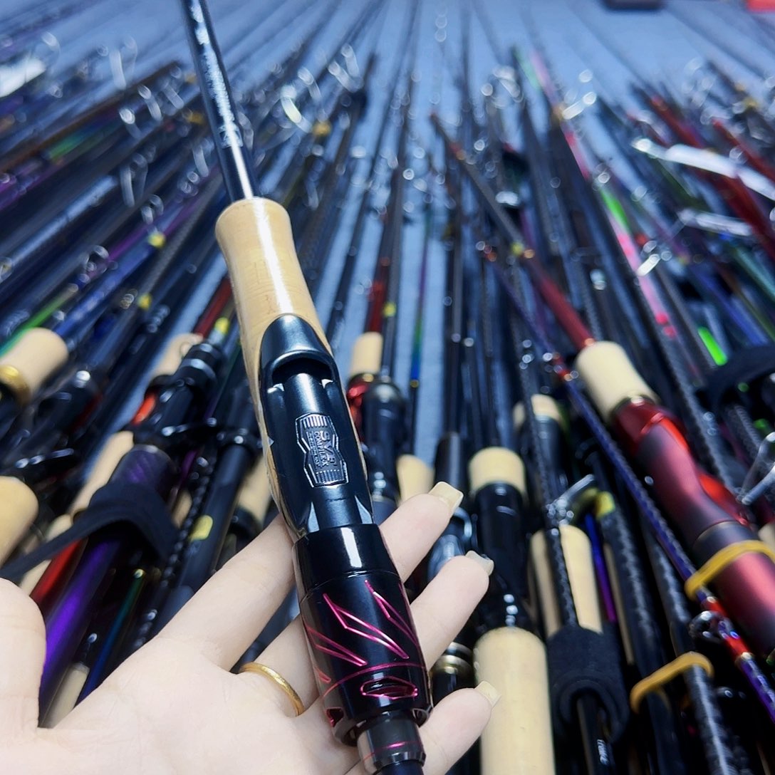 用***4碳素3.8m路亚竿直柄杆链接