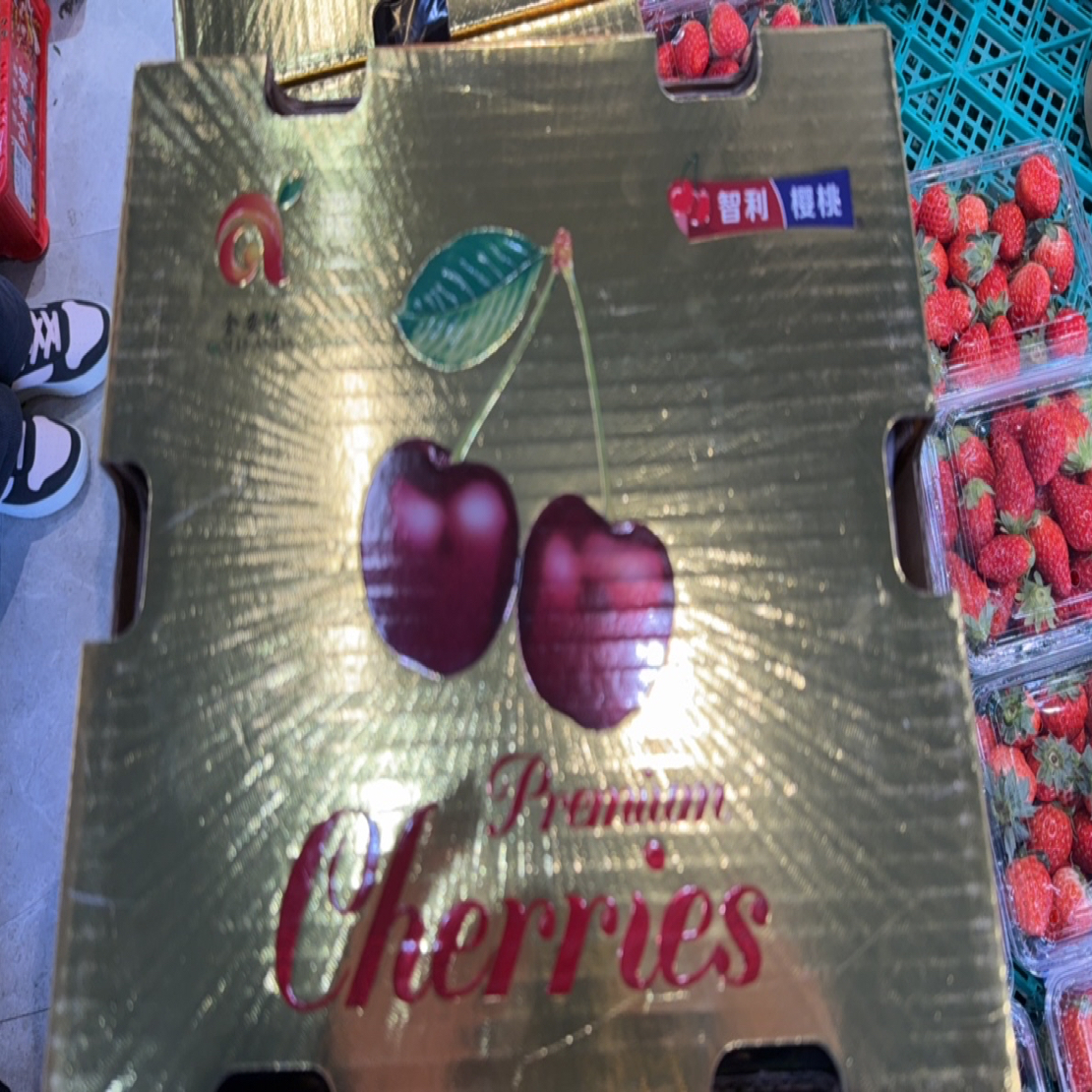 智利桑提娜J车厘子5斤装活动款 空运智利