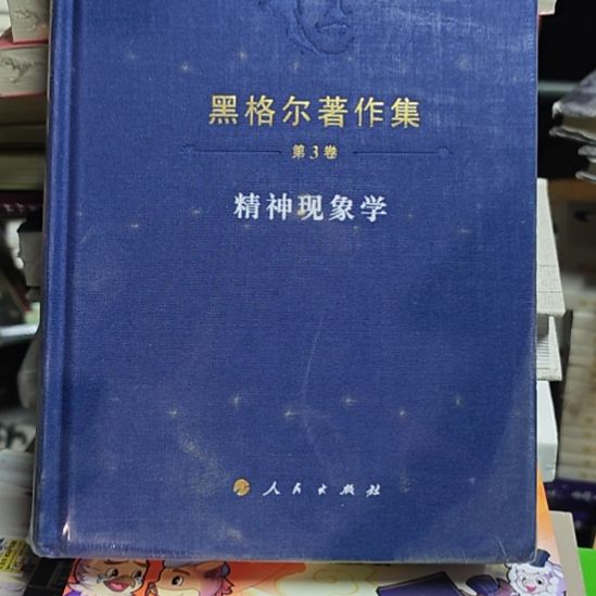 黑格尔著作集，精神现象学（务必塑封）小微瑕
