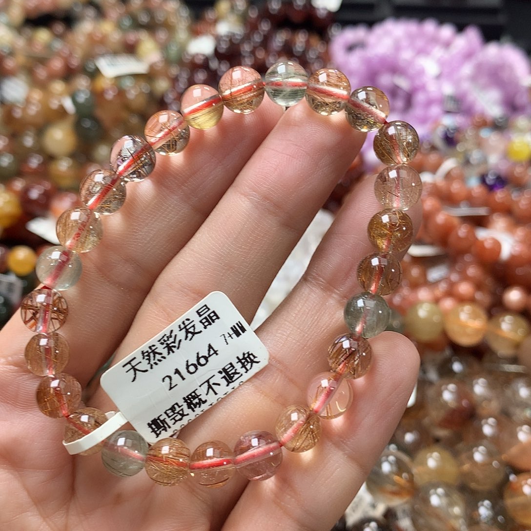 水晶手链未镶嵌，，，