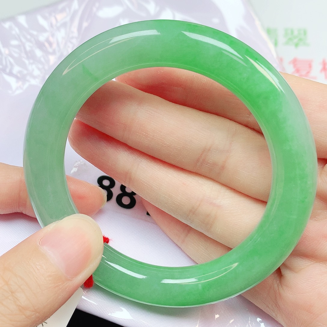 未镶嵌手镯翡翠抖音881