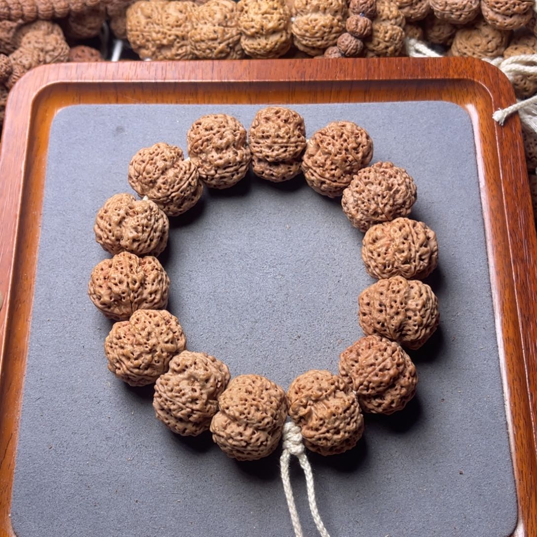 韬***晦菩提籽类13号金刚菩提梅花双龙25+