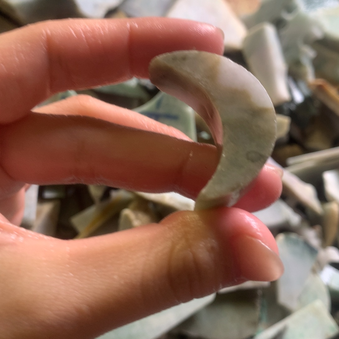 翡翠颈饰未镶嵌缅甸翡翠