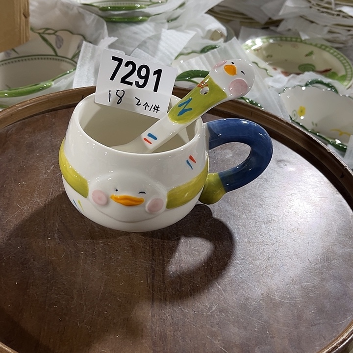 瓷微瑕外贸餐具7291