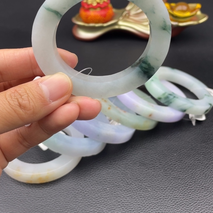 定制翡翠翡翠手镯未镶嵌