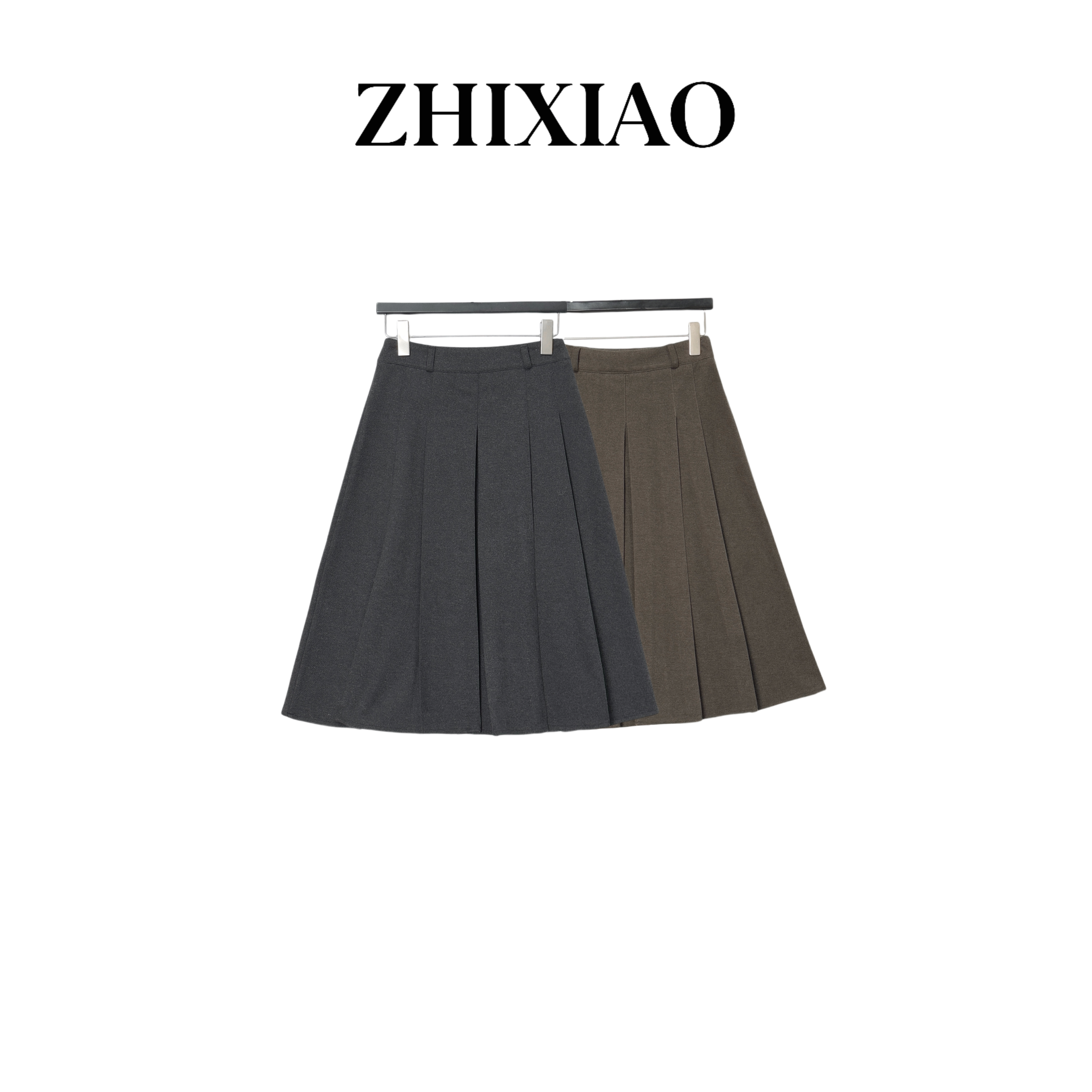 【ZHIXIAO】秋冬新款：百褶半裙251064