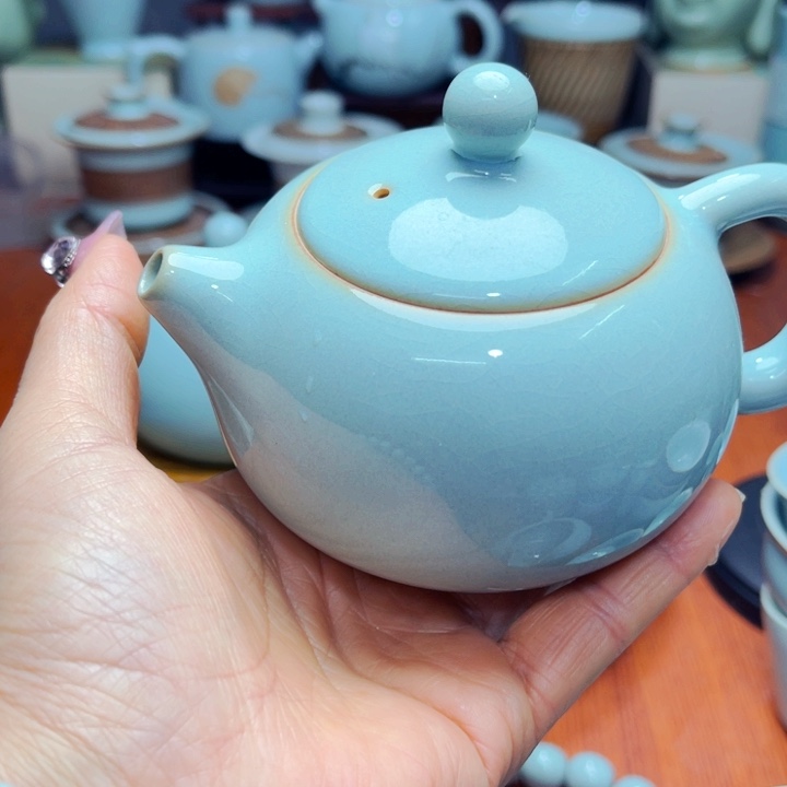 【闪购商品】汝州单壶天青，单壶