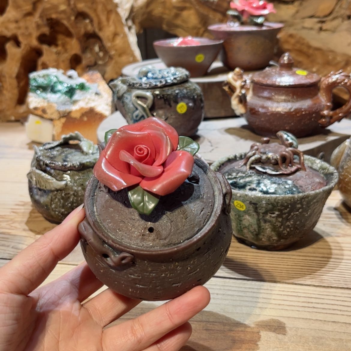 【闪购商品】柴烧茶具手工宝瓶253