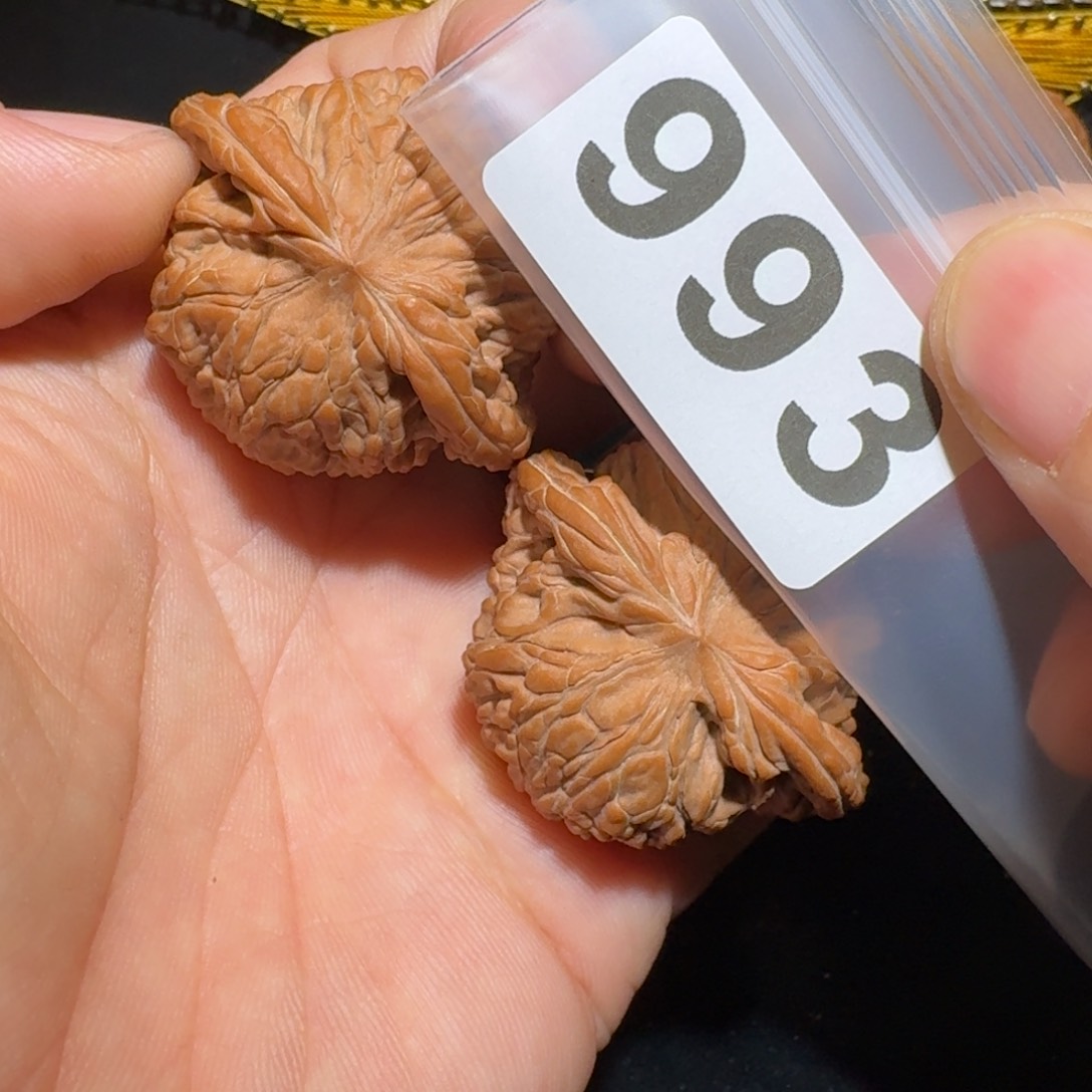 文玩核桃把件开***天磨盘42
