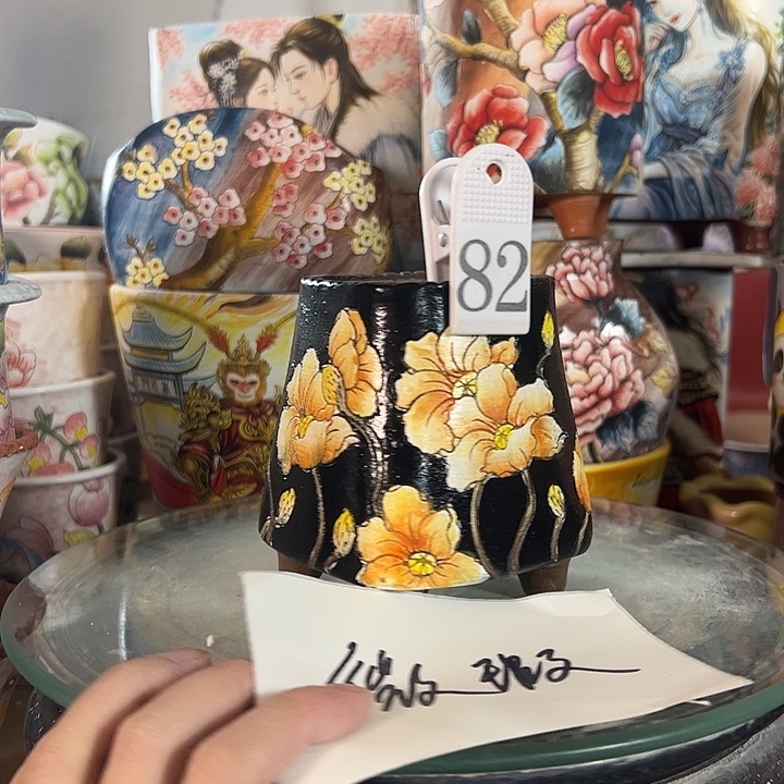 非***菲景德镇市手绘花盆性价比超级无敌高