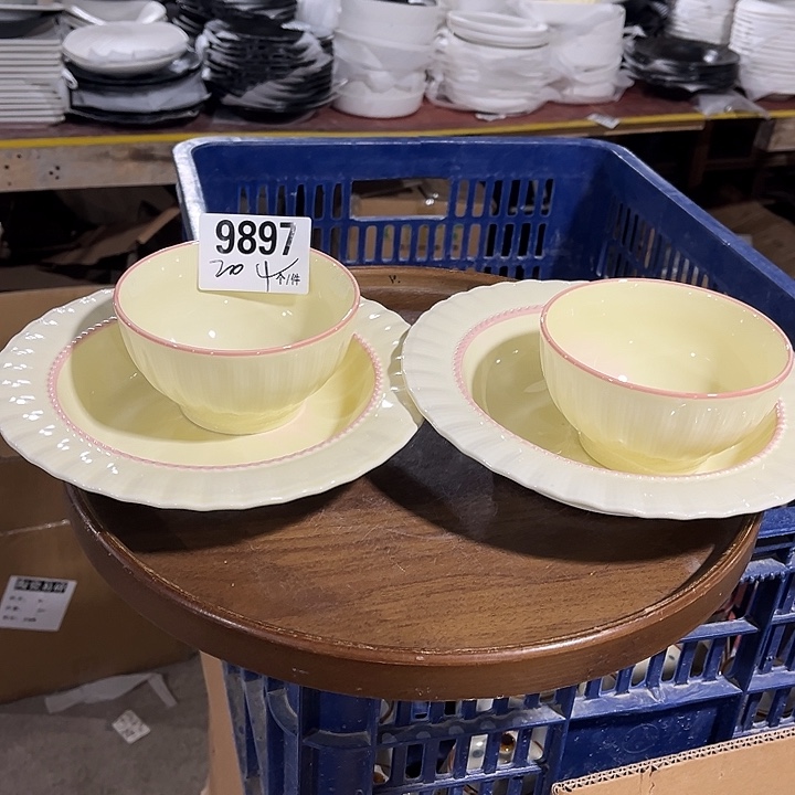 瓷微瑕外贸餐具9897