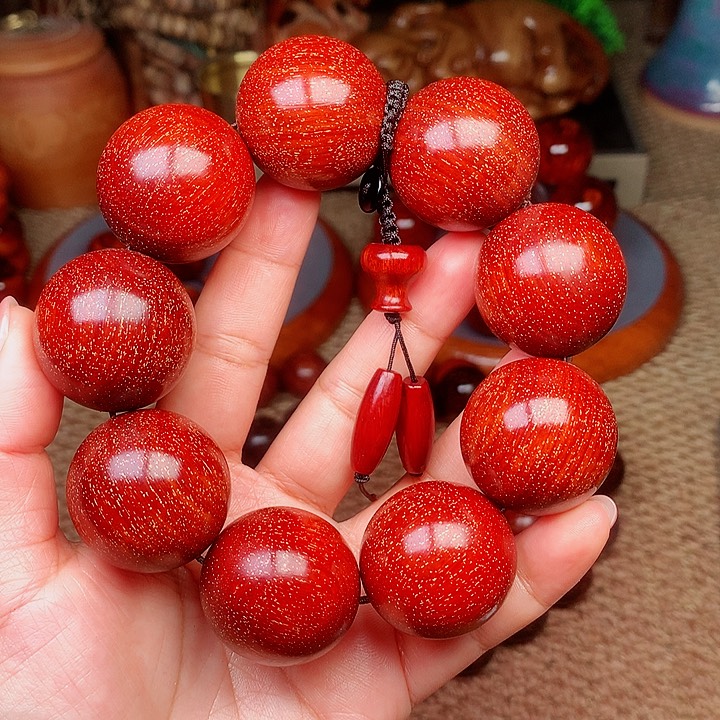 山***堂檀香紫檀（小叶紫檀）手持