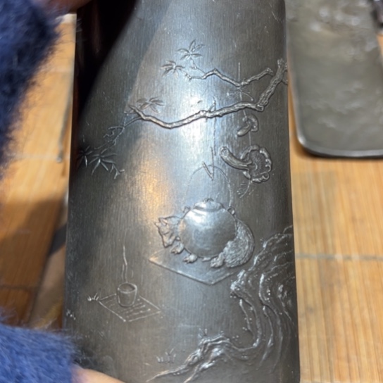 锡建****制中古工艺品摆件